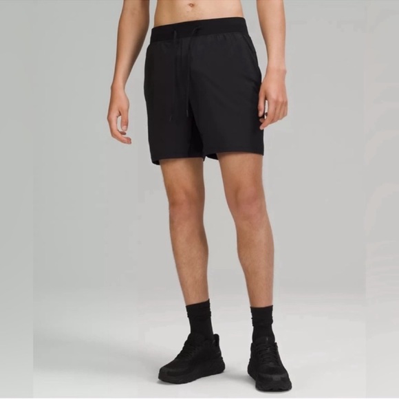 lululemon athletica Other - Lululemon Athletica Men’s T.H.E. Linerless Short 9” Black Size Large